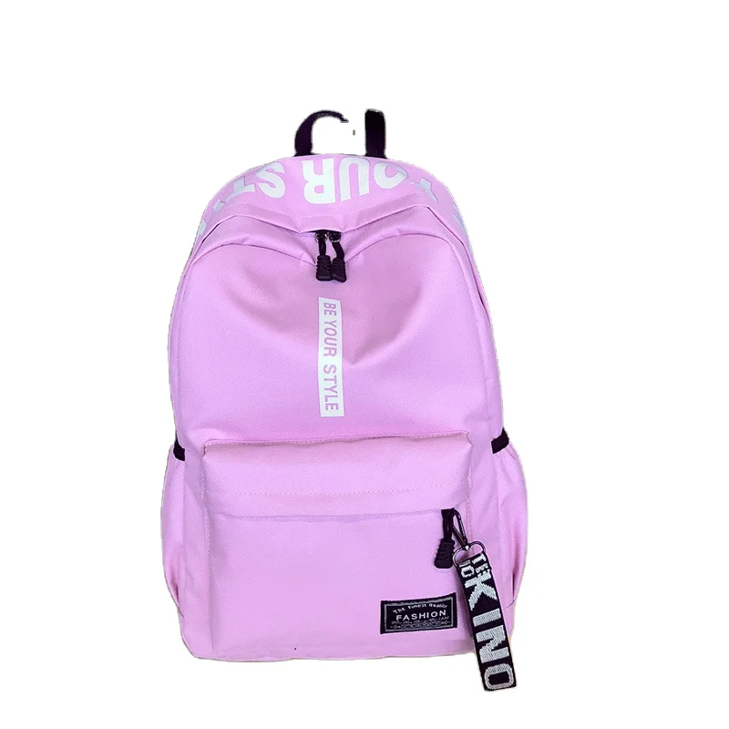 

Korean campus backpack female high school students fashion boy backpack