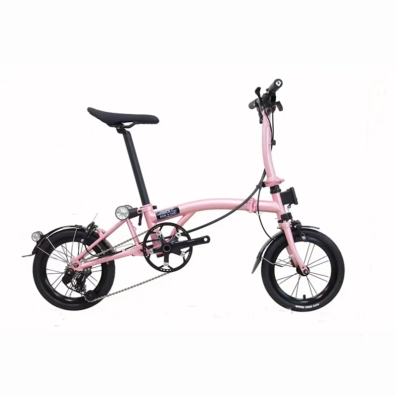 Mint  BOB 3-14K 14inch 3 Speed Tri-folding Bicycle Portable Clip Brake Student Children's Lightweight Folding Bike