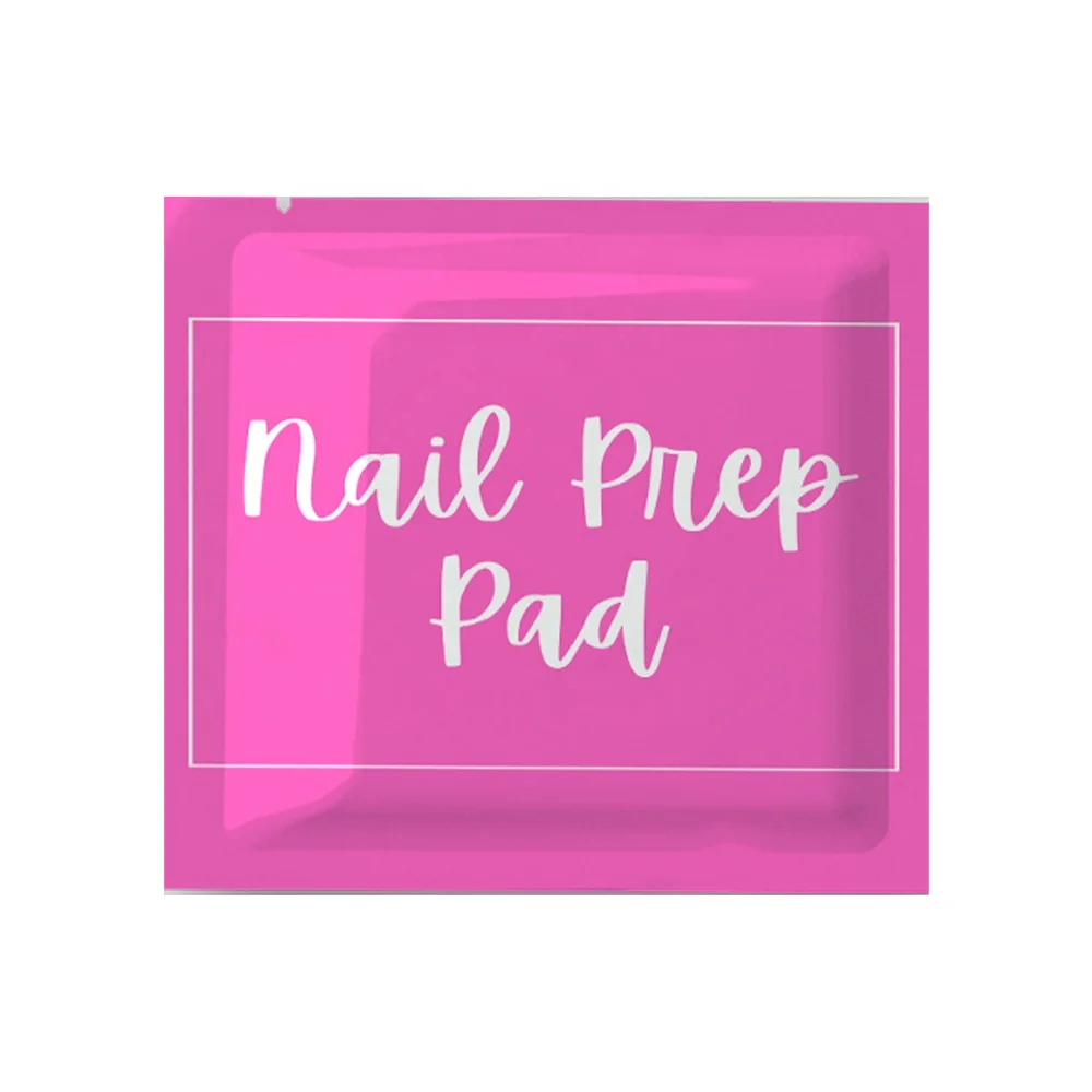 

Single Wrapped Alcohol Nail Prep Pad Cleaning Wipes, Customized color