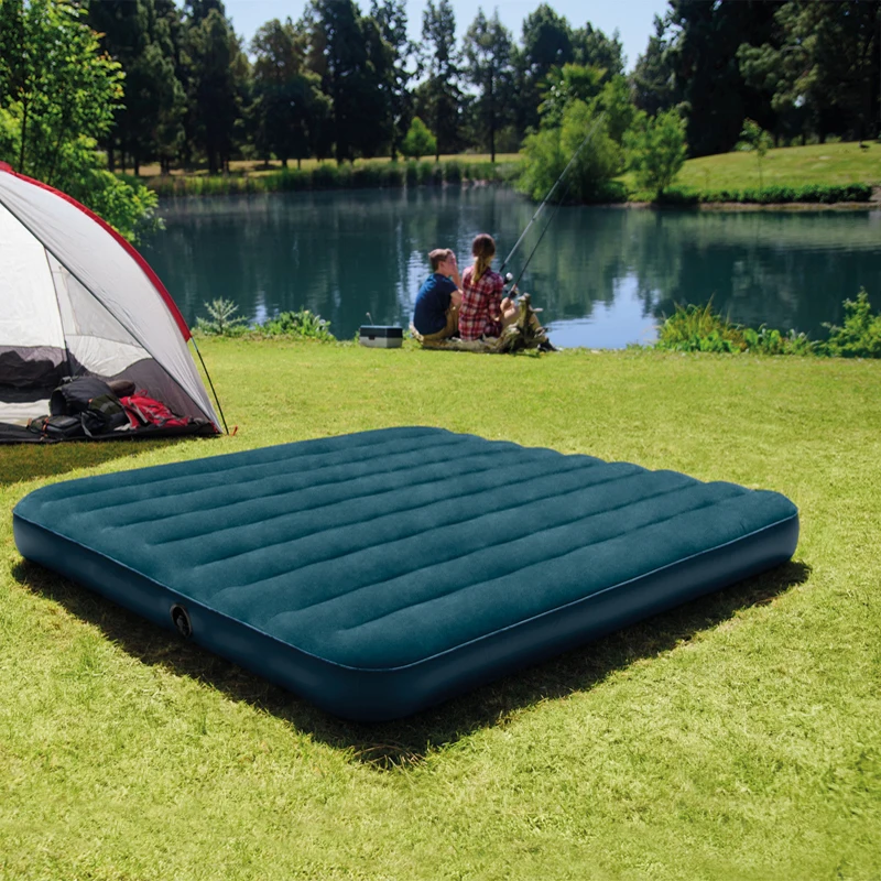 

Intex 64734 Plush Outdoor Camping Air Folding Mattress Online Order Foldable Mattress