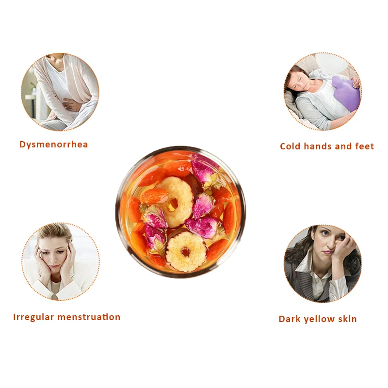 Free Shipping Warm Womb Detox Healthy Herbal Uterus Tea For Woman