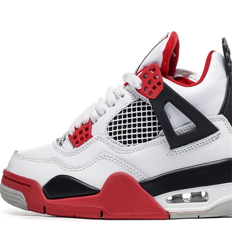 

2021 High Quality AJ 4 Men Women Retro Sneakers Mluti Color Leather Sports Basketball Shoes for Men OG Sneakers, 4 colors