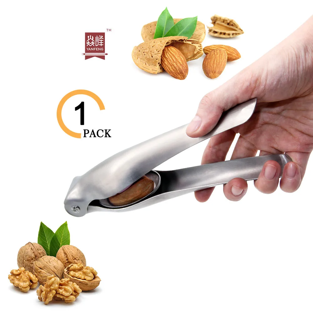

New Design Dried Fruit Opener for Kitchen Stainless Steel Nut Opener Nutcracker Chestnut Clip