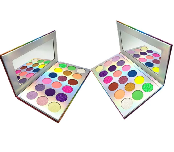 

Makeup 15 colors Luminous& Matte&Metallic eye shadow Glitter eyeshadow palette