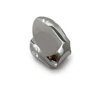 

Golden Hop Single Tooth Grillz Cap Top & Bottom Grill for Halloween Jewelry Gifts Bling Custom Teeth Rhinestone deco