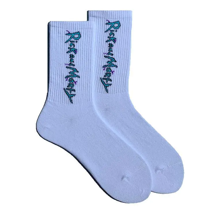

Wholesale New Letter Sports Hip-Hop Street Self-Designer Men's Socks