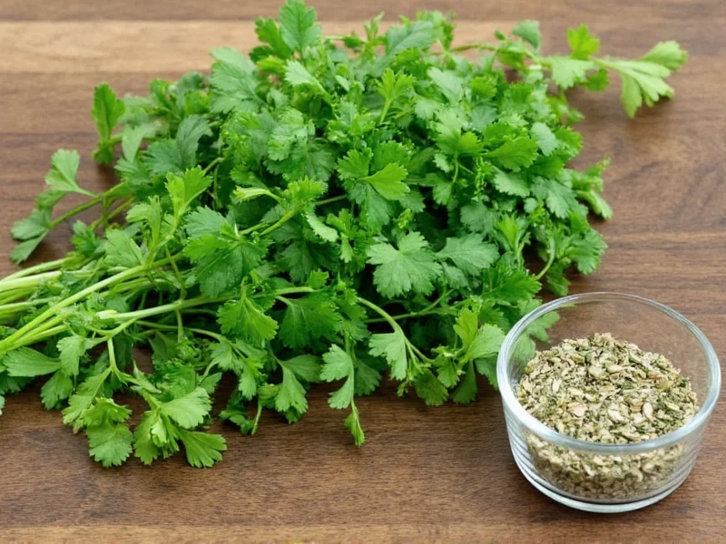 Fresh to Dried Parsley Conversion: Exact Substitution Ratios