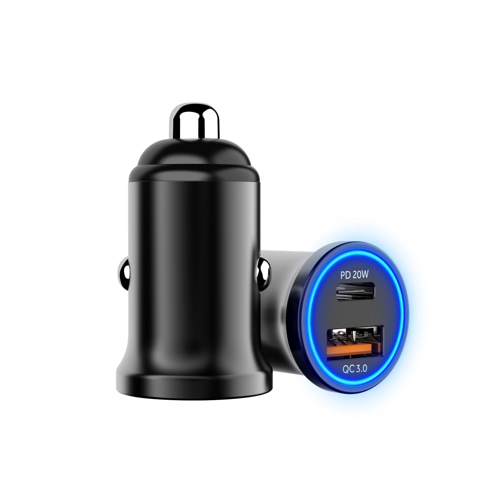 

IBD Custom usb type c pd dual usb port car charger