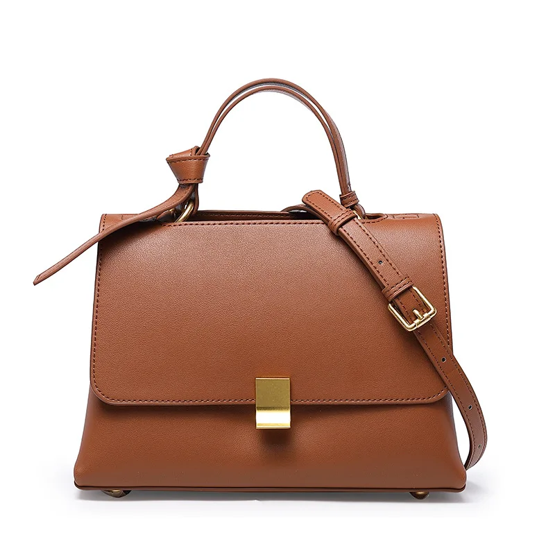 

2021 Newest Ladies Bags Fashion High Quality Purse Genuine Leather Women's Cute Handbag, As picture