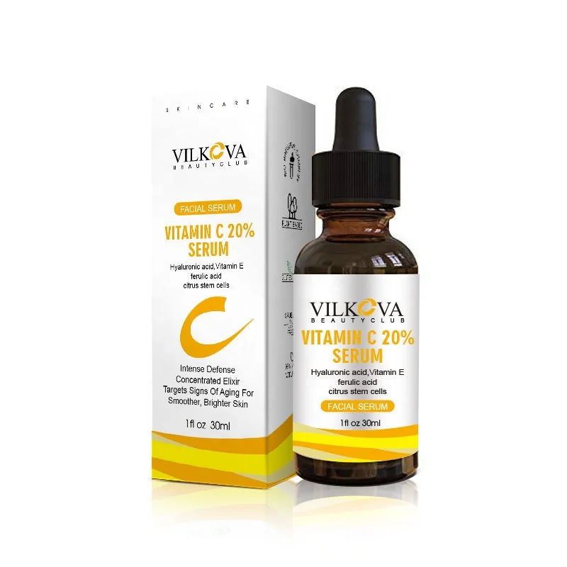 

100% Pure Vitamin C Serum Liquid Freckle Acid Anti-wrinkle Vc Face Serum Fade Dark Spot Removal Hyaluronic