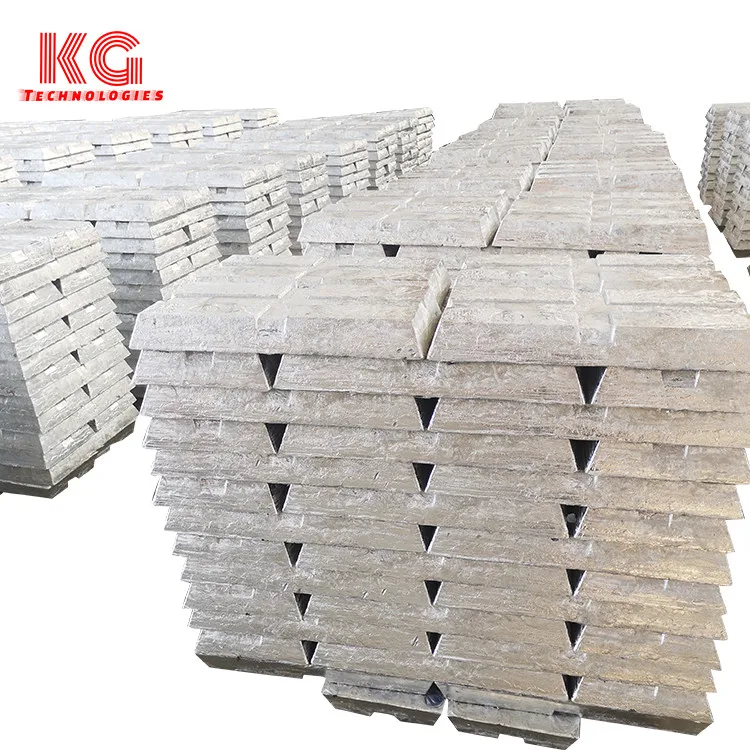Hot Selling  Factory Price High-Grade Purity Zinc Ingots (#1)99.99%Specifications Pure Zinc Ingot