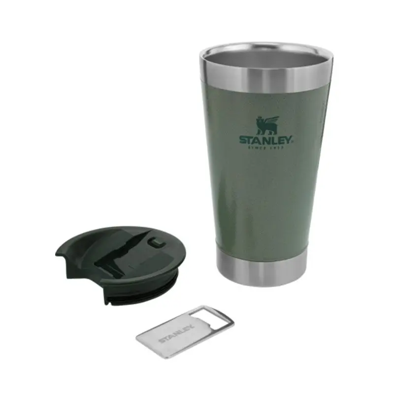 

16 oz Double Wall Classic Series Stainless Steel Vacuum Beer Mug 502ml Vacuum Tea Coffee Juice Adventure Stacking Beer Pint Cup