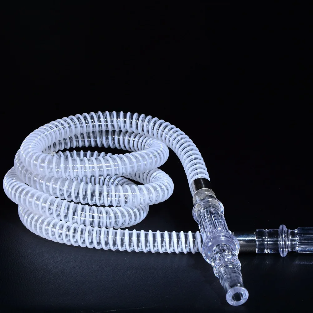 

Factory direct sale 1.8 Meters hookah hoses wholesale leather hoses Arabian hookah pipes Disposable Hookah Hose, As picture