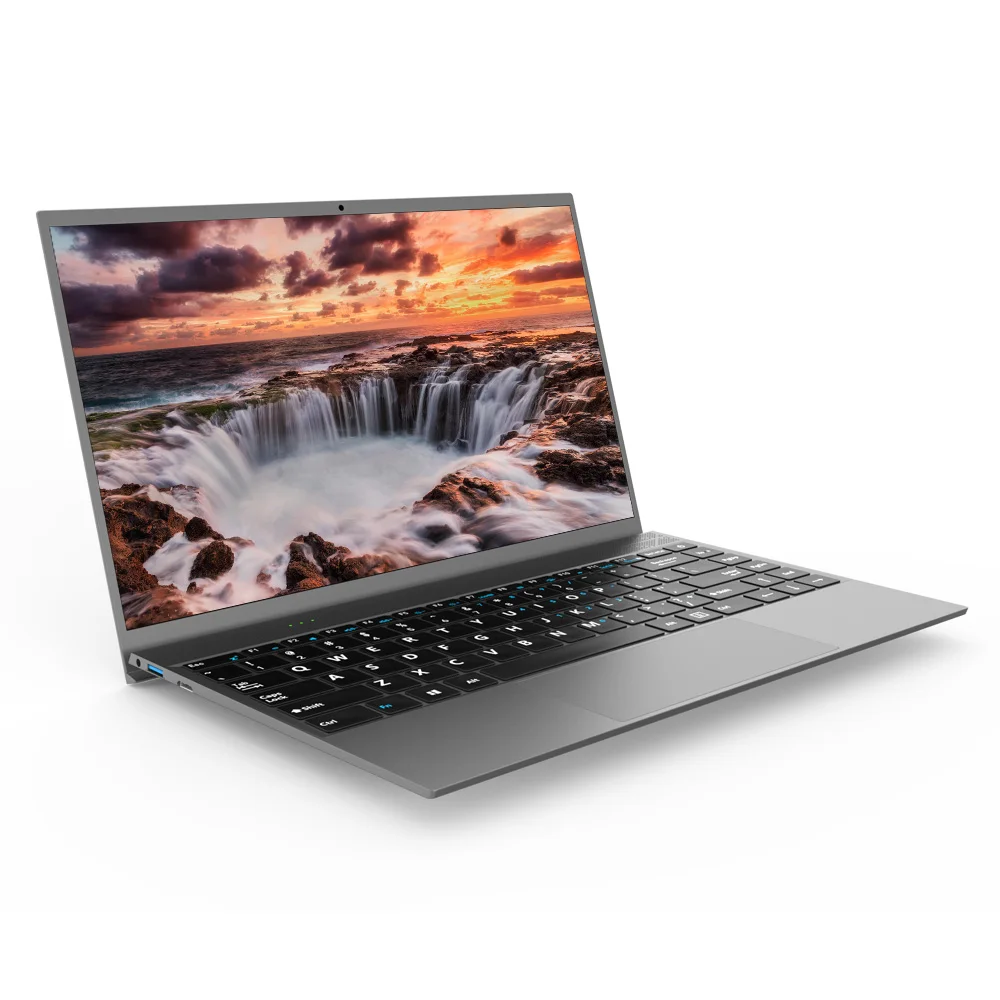 

Top Selling 14 inch Ultra Thin Laptop Computer 8GB + 128GB /256GB /512GB SSD Intel Quad Core Celeron Win10 Notebook, Silver