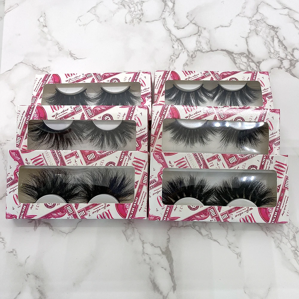 

mink eyelashes and packging lashes3d mink wholesale vendor eyelash mink lashbox packaging 20mm natural lash