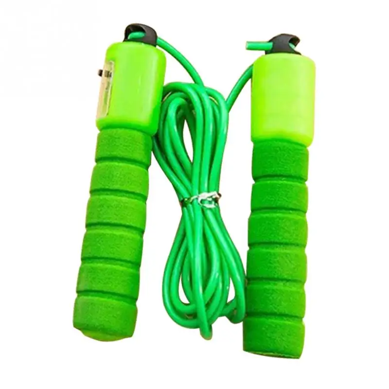 

Ropes with Counter Sports Fitness Adjustable Fast Speed Counting Jump Skip Rope Skipping Wire