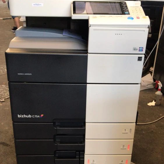 
High quality for Konica Minolta Used Copiers Printers Press C654 754 Printing machines 