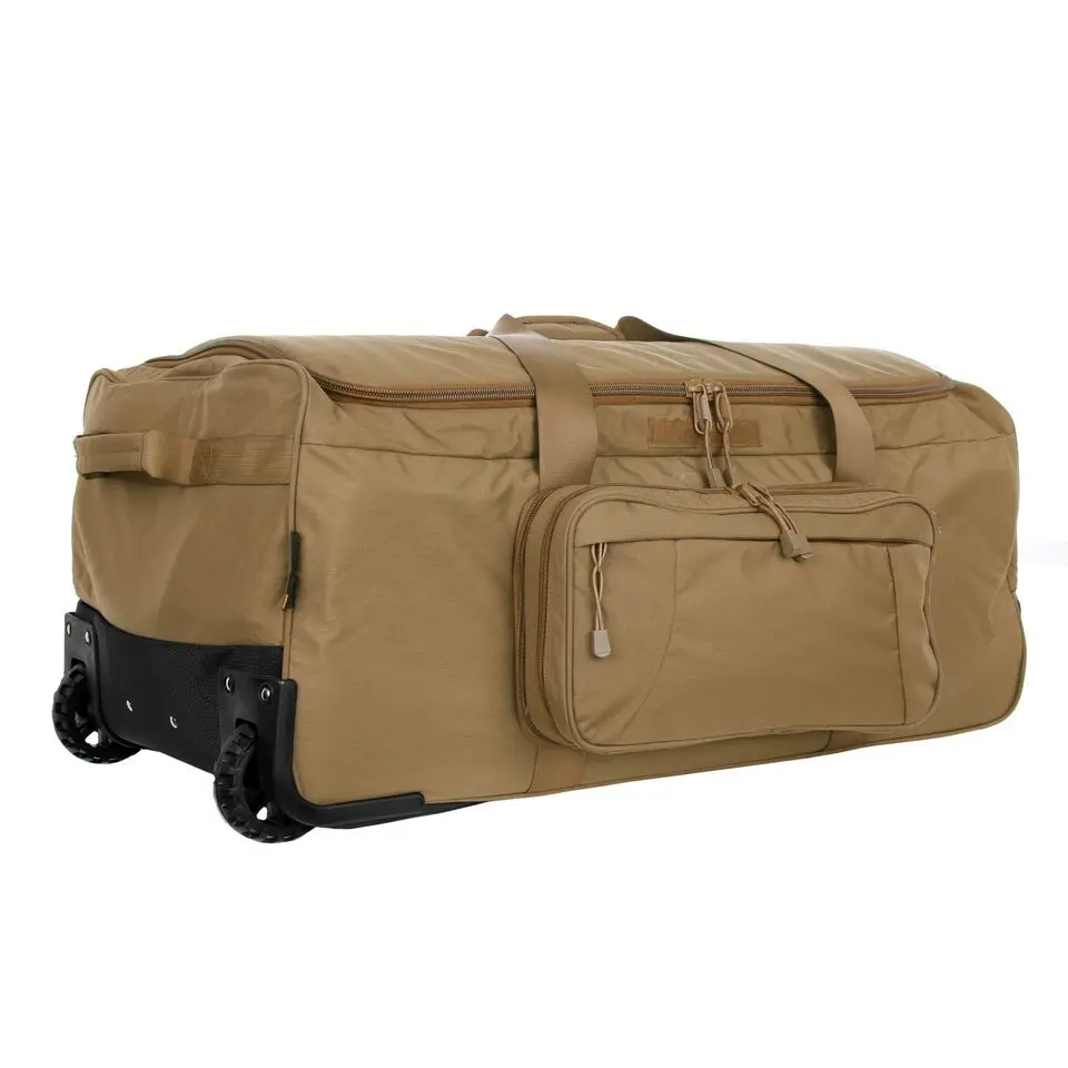 

Tactical Wheels Rolling Deployment Bag Wheeled Military Suitcase Duffel Bag, Black, coyote, green, multicam etc.