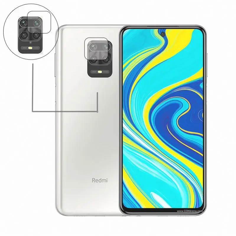 

Factory Camera Glass on for Xiaomi Redmi Note 9S Back Camera Protector 9H Mobile Phone,camera Clear 2.5D Japan + AB Glue CN;GUA