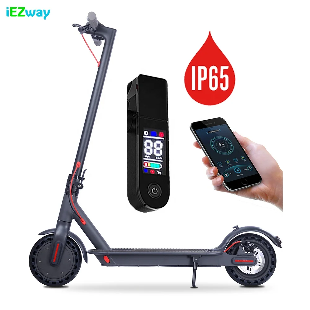 2019 iEZway electric scooter europe warehouse foldable