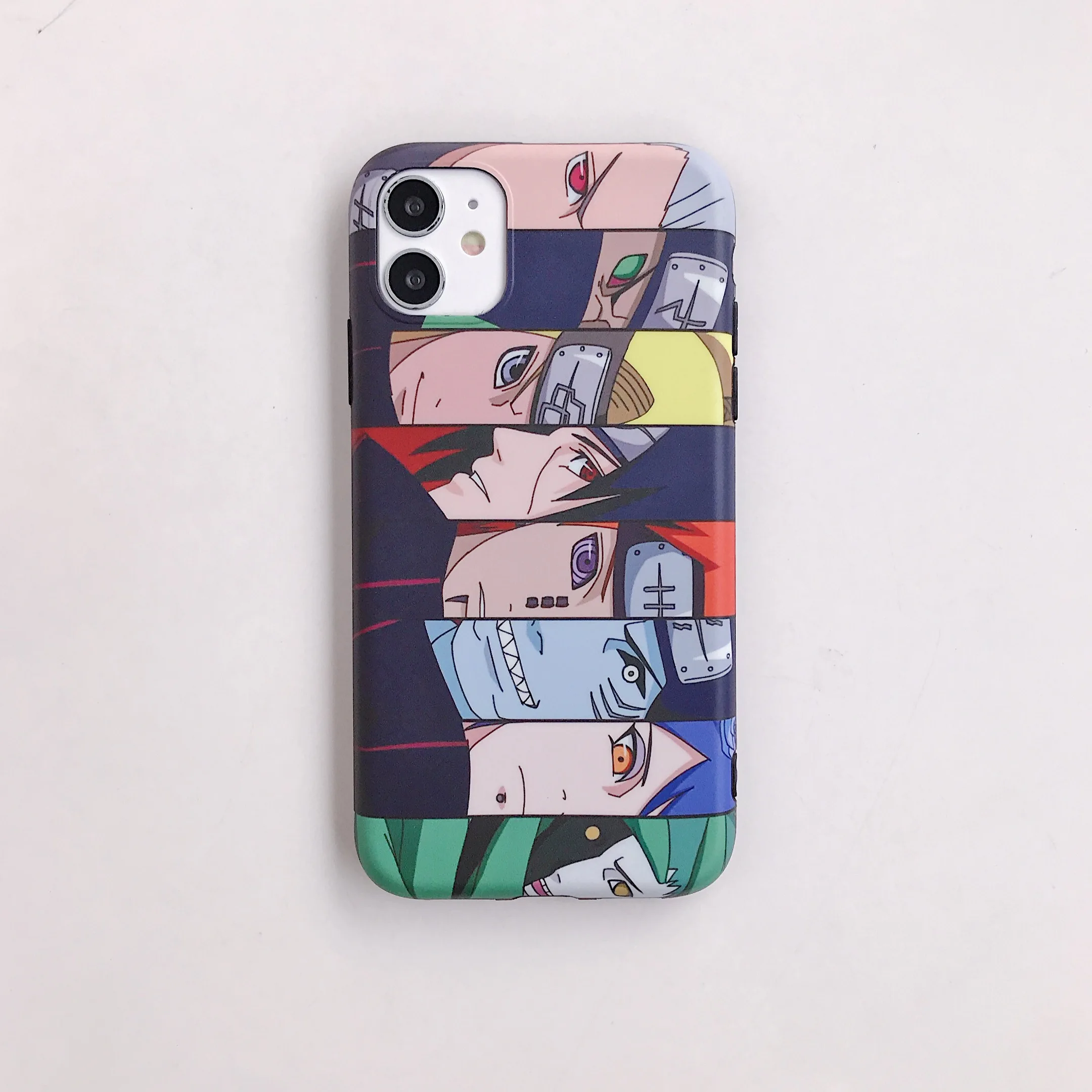 

2021 Wholesale Naruto Japan Cartoon Matte IMD Phone Case For iPhone 12 Pro XS MAX 7/8Plus XS SE 2020 XR IMD Silicone Phone Cover