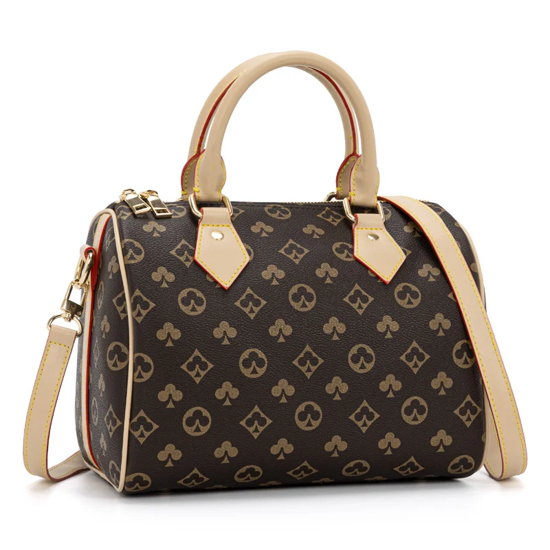 

Hot selling luxury ladies trendy bags pvc fabric brand women pillow clutch handbag, Beige