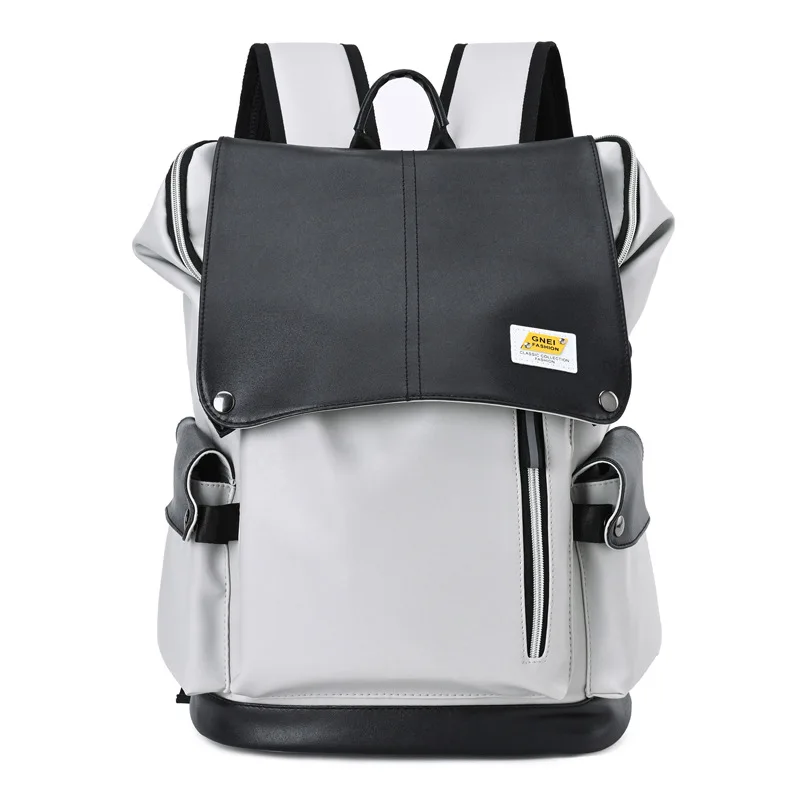

New backpack computer bag men's and women's backpack business anti-theft USB charging middle and high school bag custom LOGO