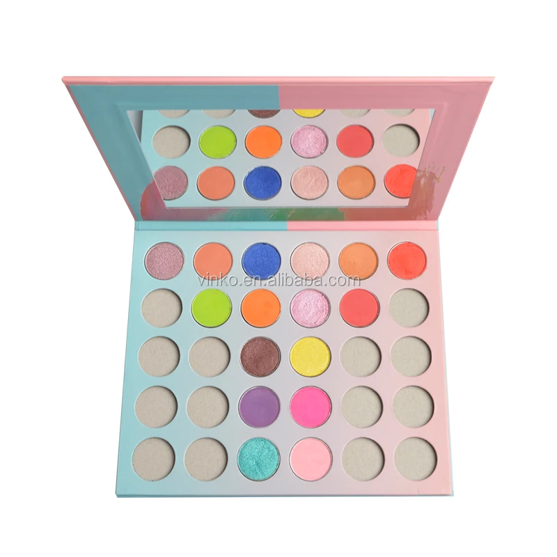 Fruit Shape Design Your Own Colorful High Pigment Private Label DIY Eyeshadow Palette