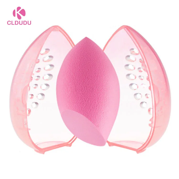 

2021 Beauty Accessories Amazon Hot sale carrying case Beauty egg Travel Case Makeup Sponge Holder