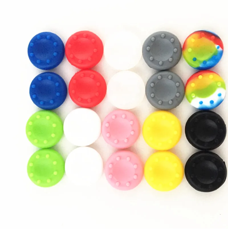 

Game Accessory Protect Cover Silicone Thumb Stick Grip for PS5 PS4 PS3 for Xbox 360 for Xbox one Game Controllers, Colors