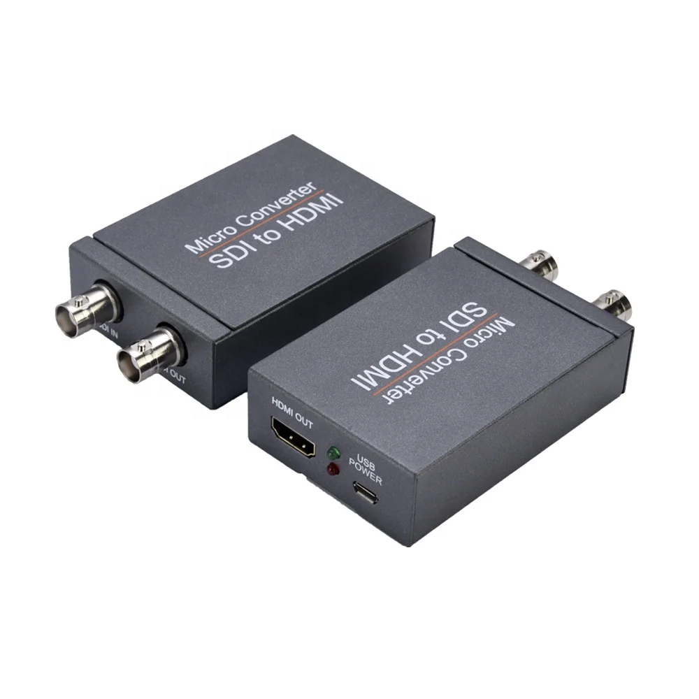 

1080P 3G-SDI to hdmi adapter micro sdi to hdmi video convertor video audio splitter sdi hdmi converter