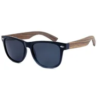 

Hot sale classic wooden sunglasses handmade wood temples double spring hinges polarized sun glasses custom logo