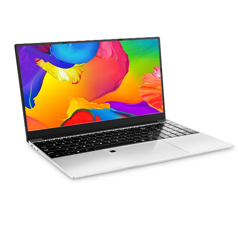 

15.6 inch Intel Core i5 8259u laptop 8GB RAM 256GB Notebook computer laptop with type c fingerprint for business gaming students, Silver