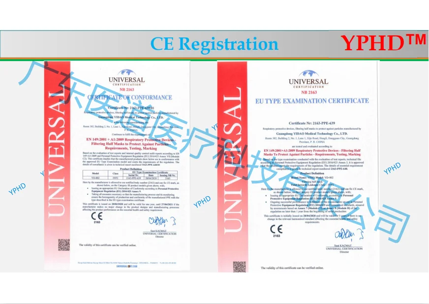 
Guangdong YiDao Medical Technology Co.,Ltd with CE NB2163 certificate are in the white list 