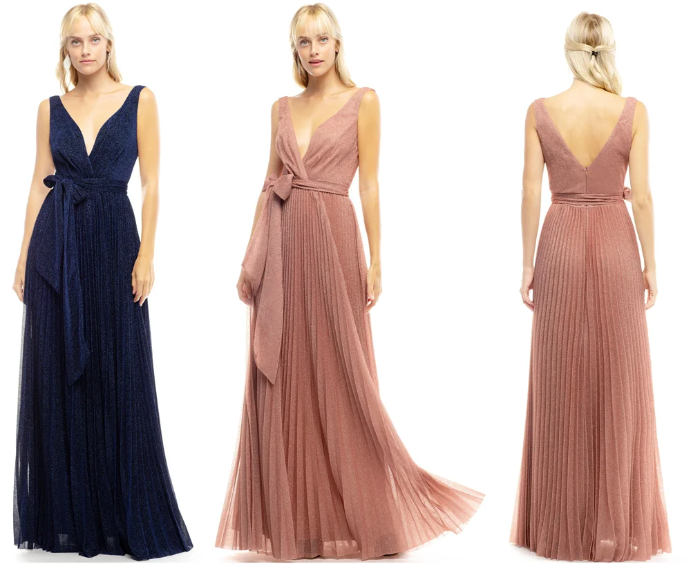

New arrivals sleeveless deep v-neck long dress maxi tulle evening dresses