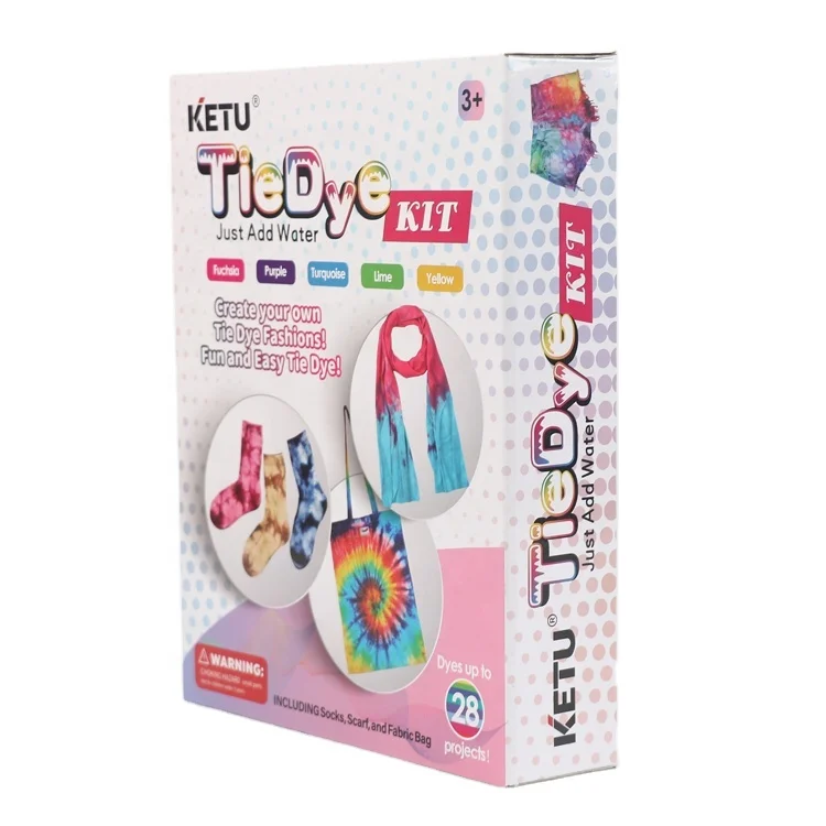 
Custom KETU 5 colors Tie Dye Kit 