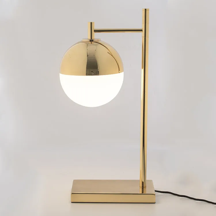 Professional factory wholesale post-modern round led table lamp