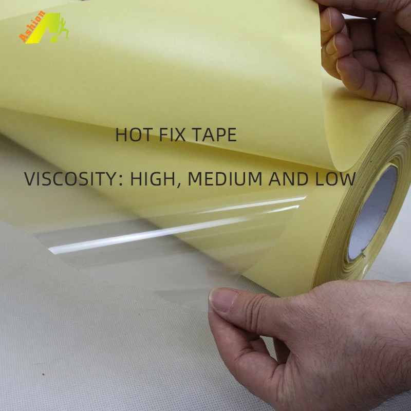 Hot Fix Tape 100um Roll Cheap Heat Transfer Paper Hot Fix Tape For