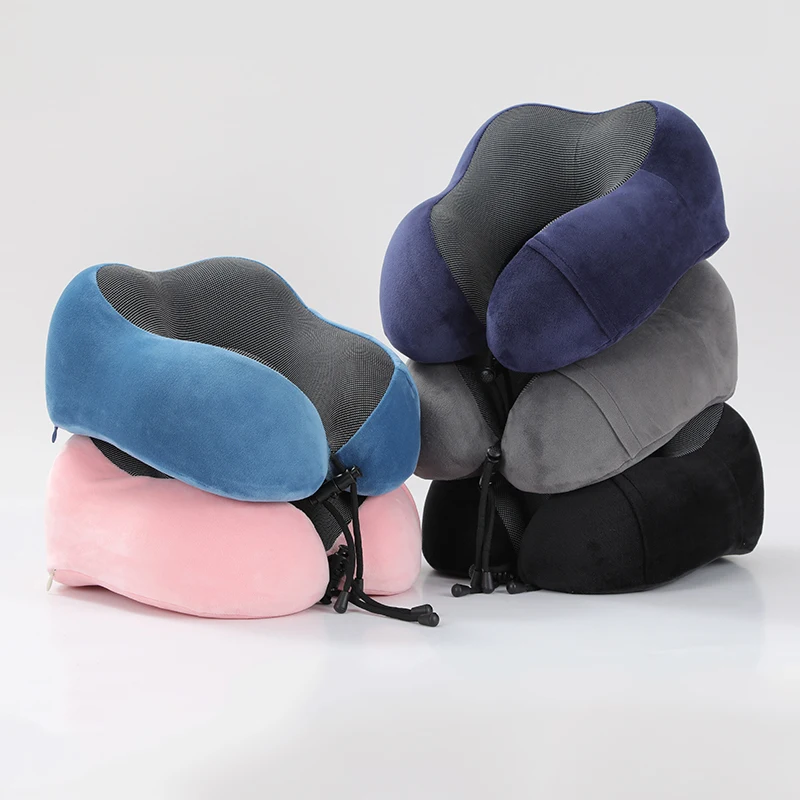

Functional Airplanes U-shaped Travel Neck Relaxer Pillow Memory Foam Cervical Pillow For Neck Pain Relief Sleeping