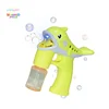 Shoot toy Light Up Dolphin Bubble Gun Bubbles Blower with LED Flashing Lights and Sounds Train Police Toys for Boys and Girls