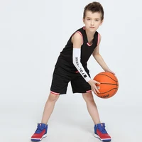 

High Quality Wholesale Blank Customized Polyester Logo Sports Basketball Wear Youth Boys School Basketball Jerseys Shorts sets