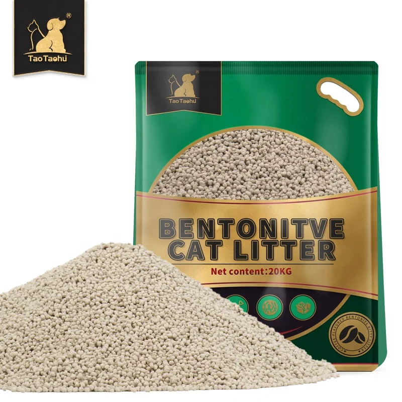 

Taotaohui 2021 high quality small particle 1 mm cat litter environmental protection spherical bentonite cat litter, Red,chocolate,sky blue,beige,green