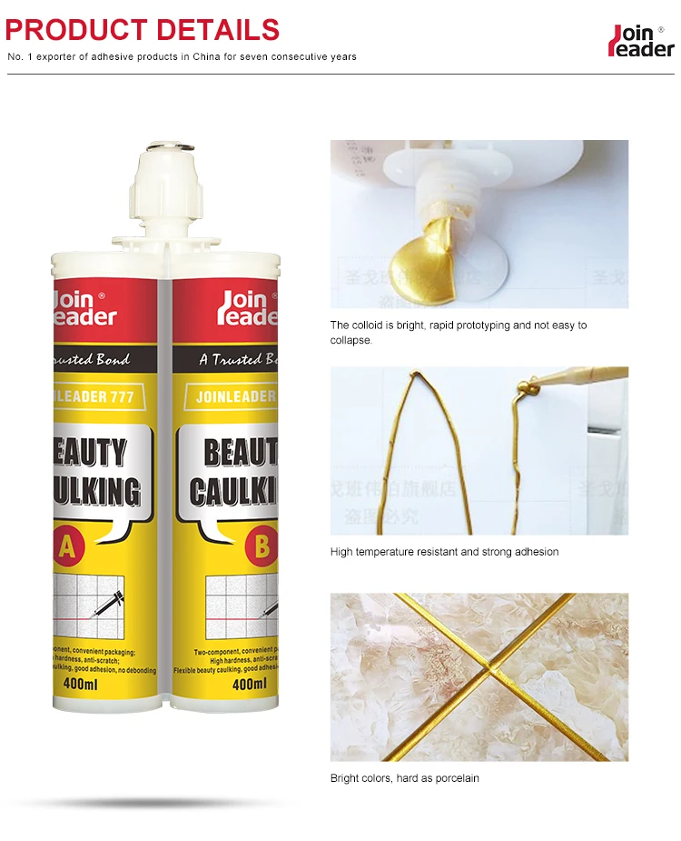 Factory Direct Selling Epoxy Resin Beauty Seam Sealing