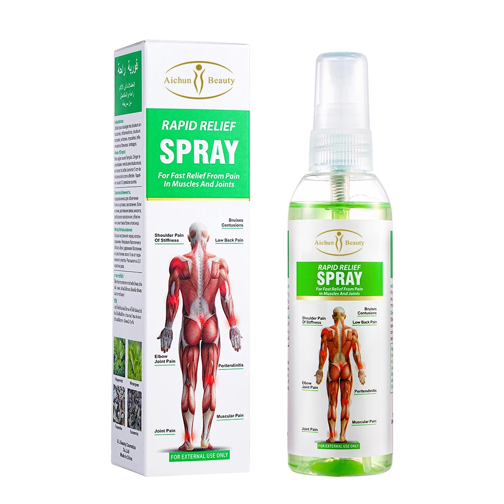 

Aichun Beauty Nautral Rapid Relief Spray For Fast Relief From Pain In Muscles And Joints