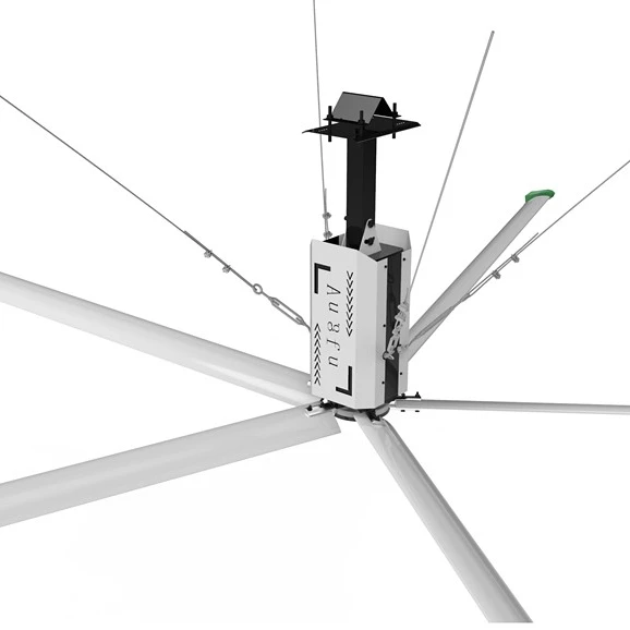 
1.5KW Industrial Energy Saving Large cheap Ceiling hvls Fans for Factory 