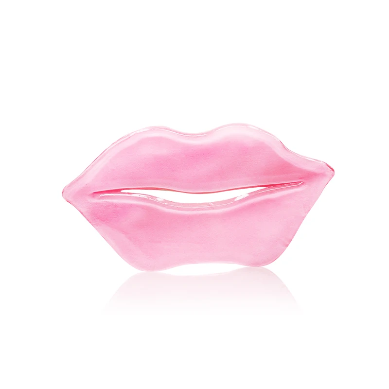 

Low MOQ Ready to Ship Overnight Plumping Collagen Gel Lip Mask for Women Lip Care, Pink