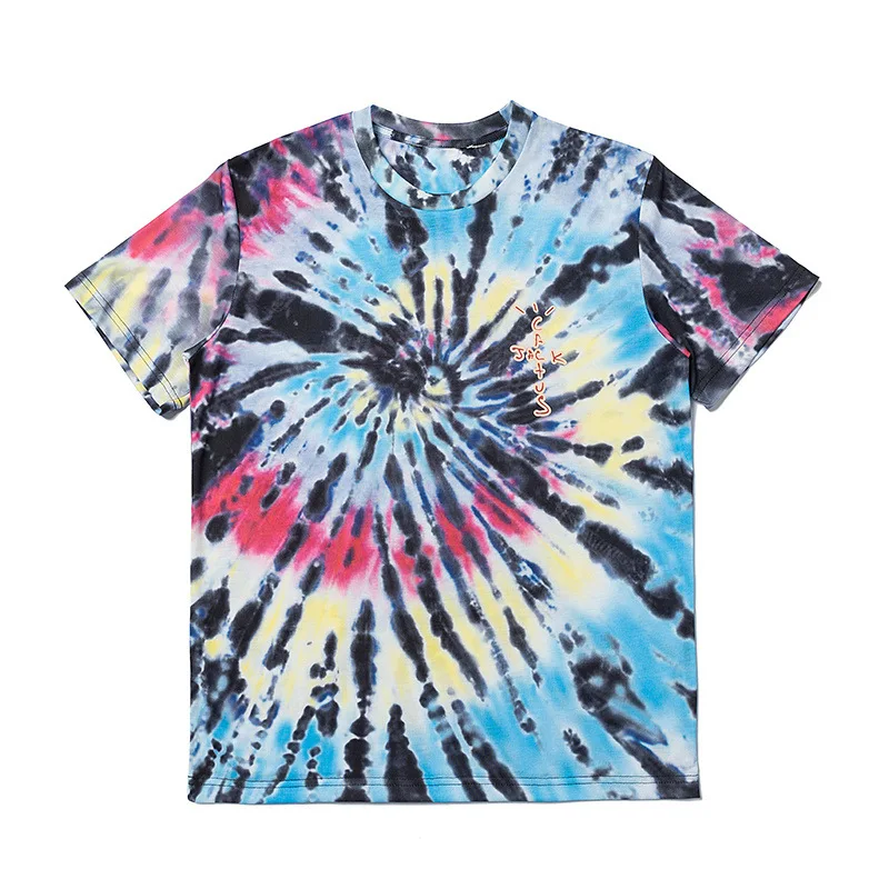 

New Arrival Hip Hop Tie-Dye T-Shirt Printed Summer Mens Quality T Shirt Fashion Tshirt