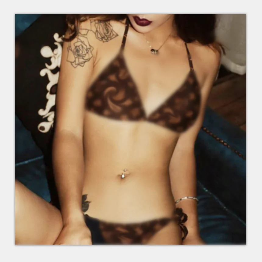 

Wholesale 2021 New Split Swimsuit Letters Elastic Band Bathing Suits Designer Bikini Swimwear For Women, Picture