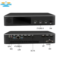 

Partaker Mini Gaming Mini PC i9 9900 I7 9700 i5 9400F GTX1050TI 4G GPU Win10 Pro Barebone Nettop Linux Desktop Computer WiFi
