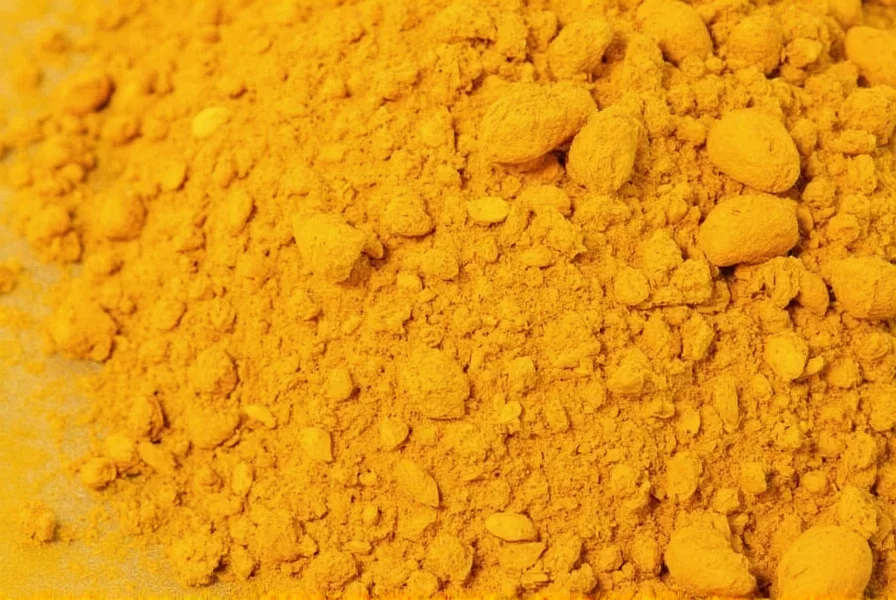 Properly prepared turmeric with black pepper showing enhanced absorption